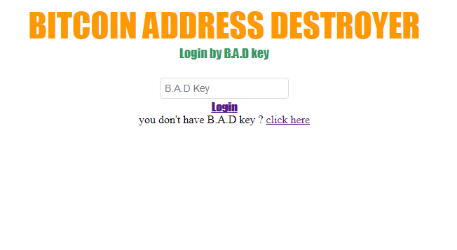 bitcoin address destroyer free bitcoin address destroyer free